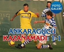 Ankaragücü ilk hazırlık maçında kazanamadı...