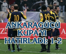 Ankaragücü Kupa'yı hatırladı: 1-2