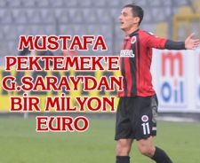 Mustafa Pektemek'e G.Saray'dan 1 milyon Euro