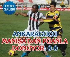Ankaragücü Manisa'dan puanla dönüyor: 0-0