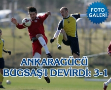 Ankaragücü Bugsaş'ı devirdi: 3-1