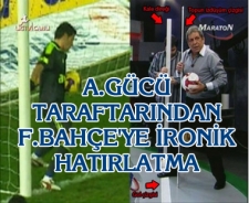 A.Gücü'nden F.Bahçe'ye ironik hatırlatma