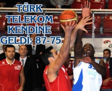 Türk Telekom kendine geldi: 87-75