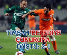 Bursaspor Belediye çukuruna düştü: 2-1
