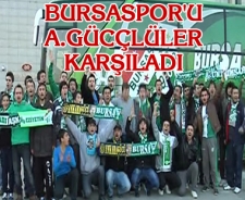 Bursaspor'u A.Güçlüler karşıladı