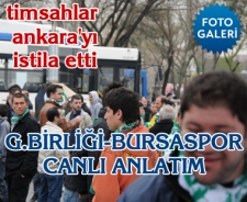 Gençlerbirliği Bursaspor canlı anlatım