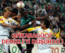 Ankaragücü Denizli'yi küme düşürdü...