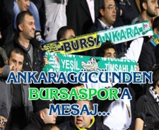 Ankaragücü'nden Bursaspor'a mesaj