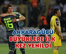 Ankaragücü ilk kez yenildi