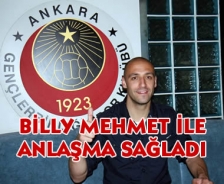 G.Birliği Billy Mehmet ile anlaşma sağlandı