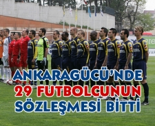 Ankaragücü'nde 29 futbolcunun sözleşmesi bitiyor