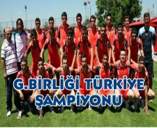 Gençlerbirliği Türkiye Şampiyonu