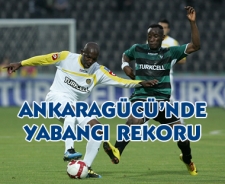 Ankaragücü'nde yabancı rekoru