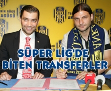 Süper Lig'de biten transferler