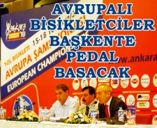 Avrupalı bisikletciler başkentte pedal basacak