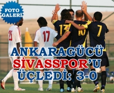Ankaragücü Sivasspor'u üçledi: 3-0