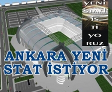 Ankara'ya yakışan stat istiyoruz