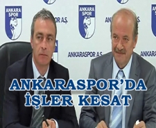 Ankaraspor'da işler kesat