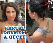 Kartal dövmeli Ankaragüçlü