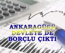 Ankaragücü devlete de borçlu çıktı