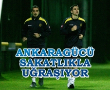 Ankaragücü sakatlıklarla uğraşıyor