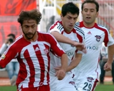 Sivasspor ile G.Antepspor 1'er puana razı oldu: 1-1