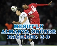 Mesut'lu Almanya önünde dağıldık: 3-0