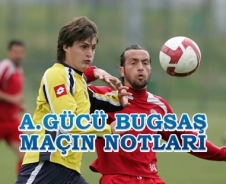 Ankaragücü Bugsaş maçından notlar