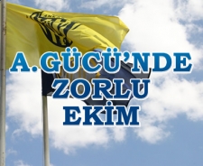 Ankaragücü'nde zorlu Ekim