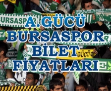 Ankaragücü Bursaspor bilet fiyatları