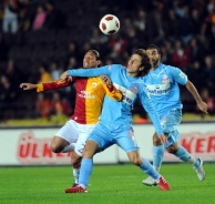 Galatasaray zorlandı: 2-1