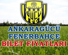 Ankaragücü Fenerbahçe bilet fiyatları