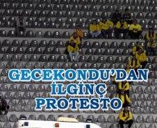 Gecekondu'dan ilginç protesto