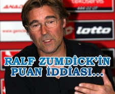 Ralf Zumdick'in puan iddiası
