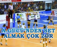 A.Gücü'nden set almak çok zor: 3-0