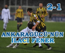 A.Gücü'nün ilacı Fenerbahçe: 2-1