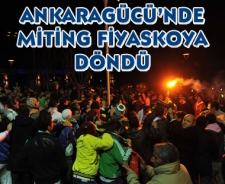 Ankaragücü'nde miting fiyaskosu