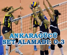 Ankaragücü set alamadı: 0-3