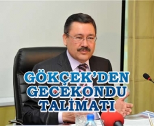 Melih Gökçek'ten Gecekondu talimatı