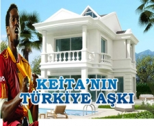 Keita'nın Türkiye aşkı