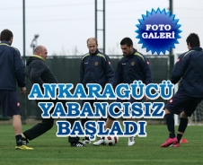 Ankaragücü yabancısızı başladı