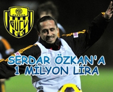 Serdar Özkan'a 1 milyon lira