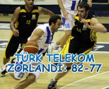 Türk Telekom zorlandı: 82-77