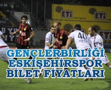 Gençlerbirliği Eskişehirspor bilet fiyatları