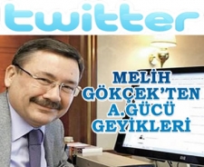 Gökçek'ten Twitter'de A.Gücü geyikleri