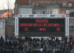 Orduspor tek golle güldü