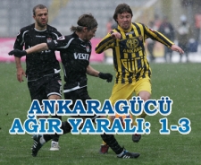 Ankaragücü ağır yaralı: 1-3