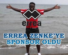 Errea Zenke'ye sponsor oldu