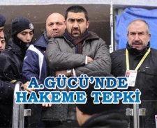 A.Gücü'nde hakeme tepki var