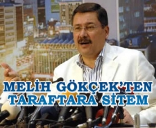 Melih Gökçek'ten taraftara gönderme!